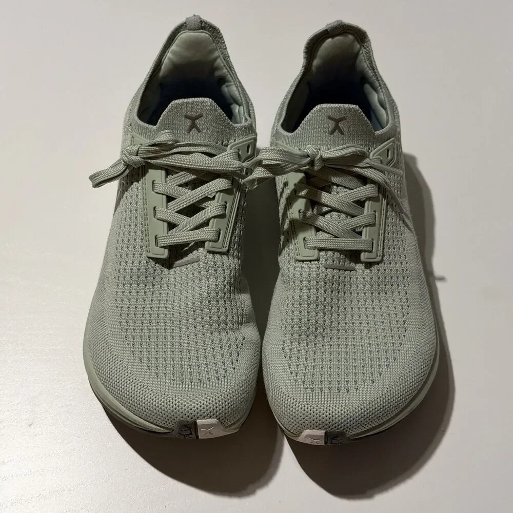 Flux Footwear Women’s Sz 5.5 Adapt Run Green Calcite Athletic Knit Barefoot Shoe